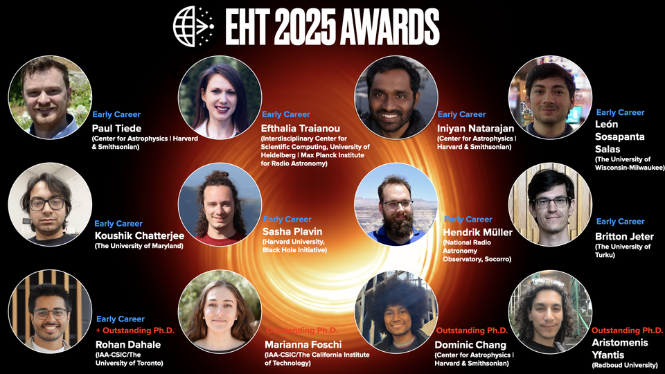EHT 2025 Early Career Awards